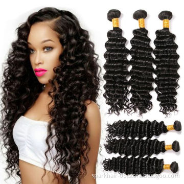 wholesale Wave Human Hair Extension Hot Sale 100% Vietnamese deep, loose wave Bundles Human Weft Hair Extension